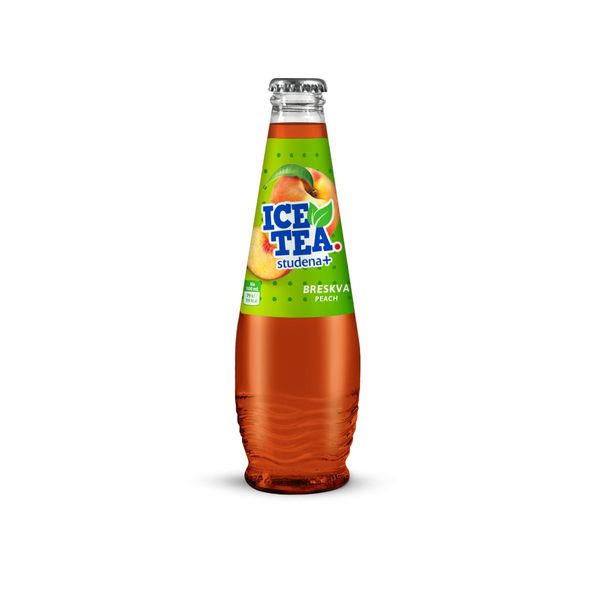STUDENA+ LEDENI ČAJ Breskev 0,25 L - vračljiva steklenica thumbnail