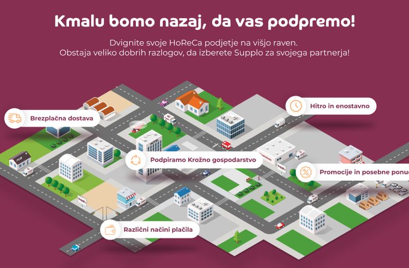 Supplo.si - vaš HoReCa partner