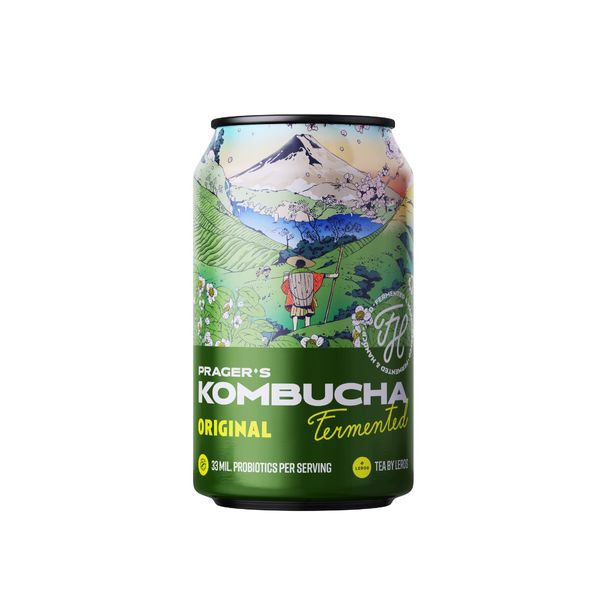 Prager's Kombucha Original 0,33 L | Pločevinka thumbnail